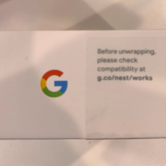 Google Nest Smart Thermostat SKU GA01334-US NIB Never Opened - Picture 2 of 8